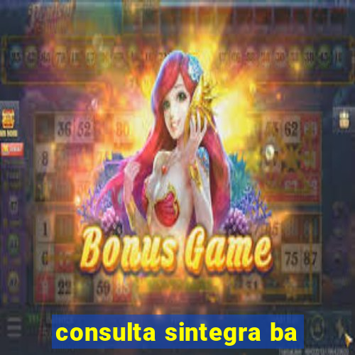 consulta sintegra ba